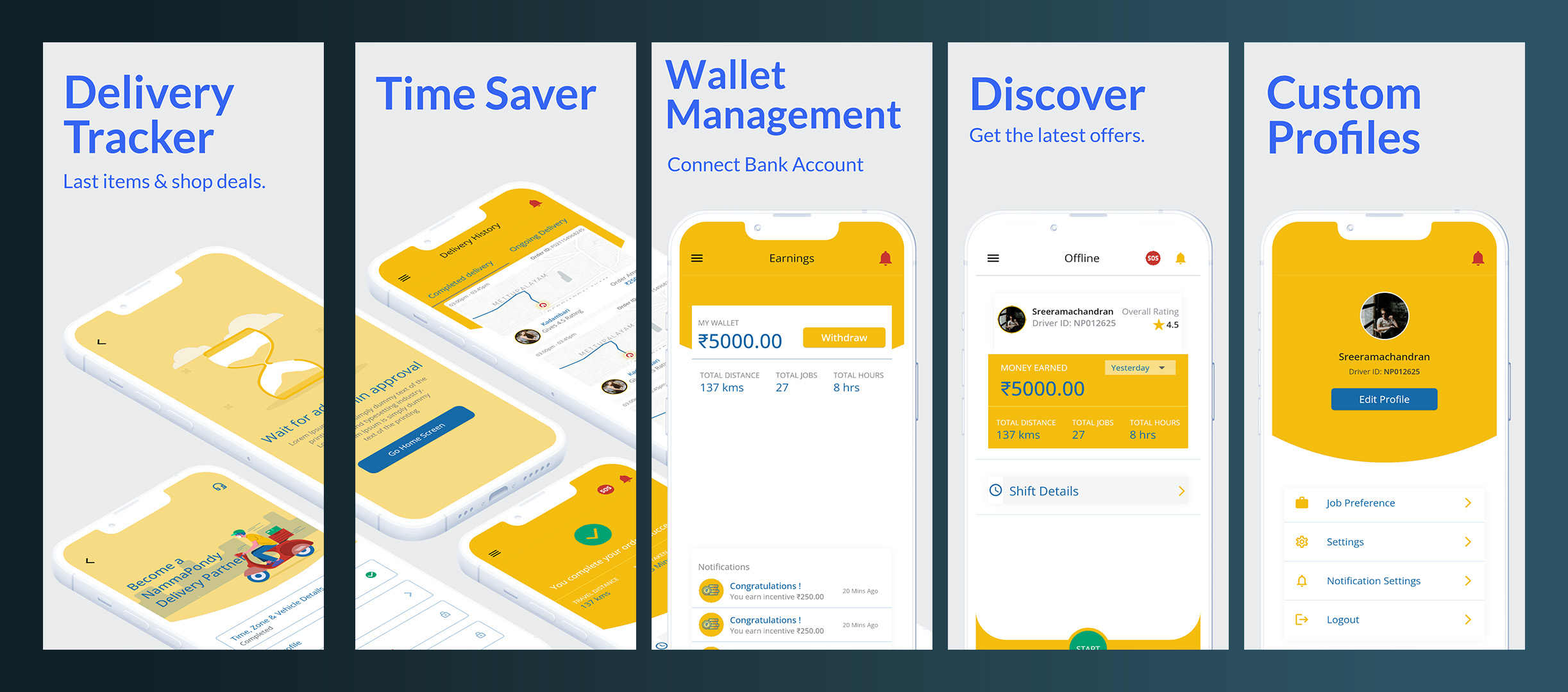 Namma Pondy Delivery App